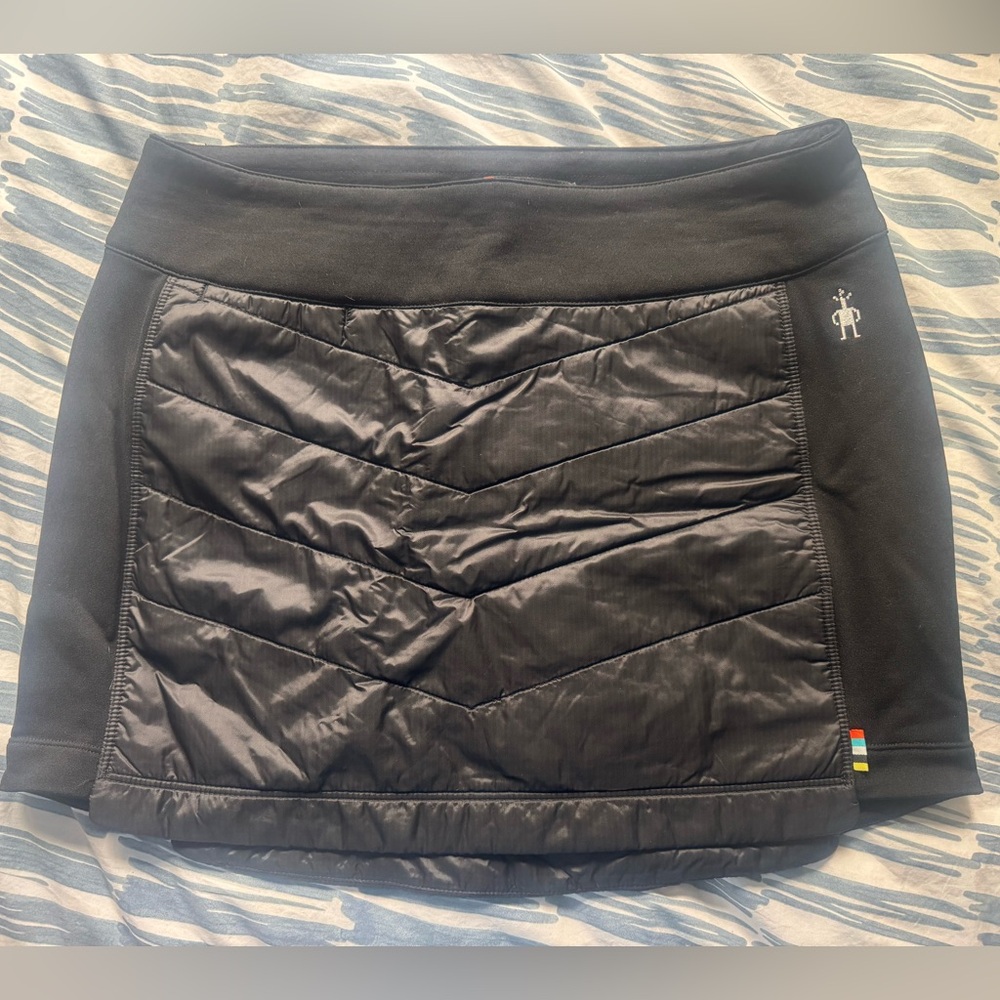 Smartwool Women's Black Quilted Mini Skirt
